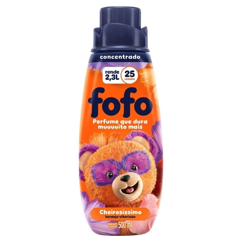 Amaciante Fofo Laranja: 12 Unidades para Roupa Impecável