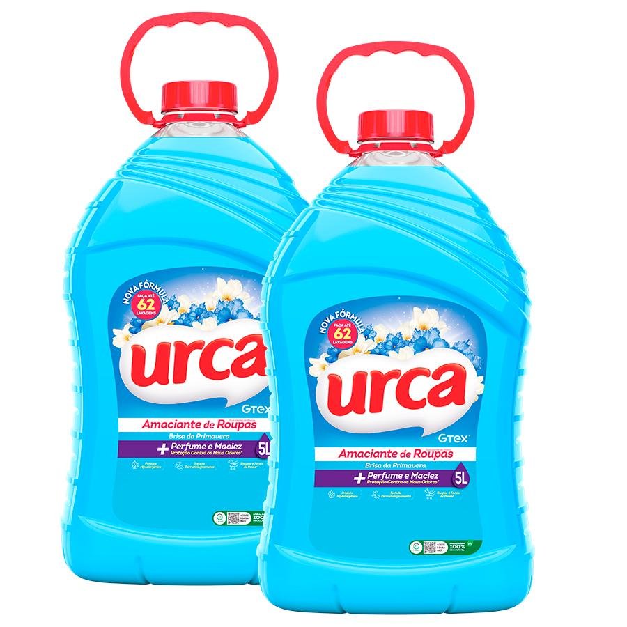 Amaciante Urca Brisa Azul 5L: Perfume e Maciez!