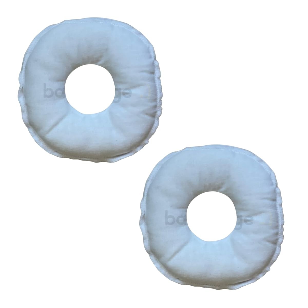 Rosquinhas para Seios Amamentação Laváveis Brancas - 2 Unidades