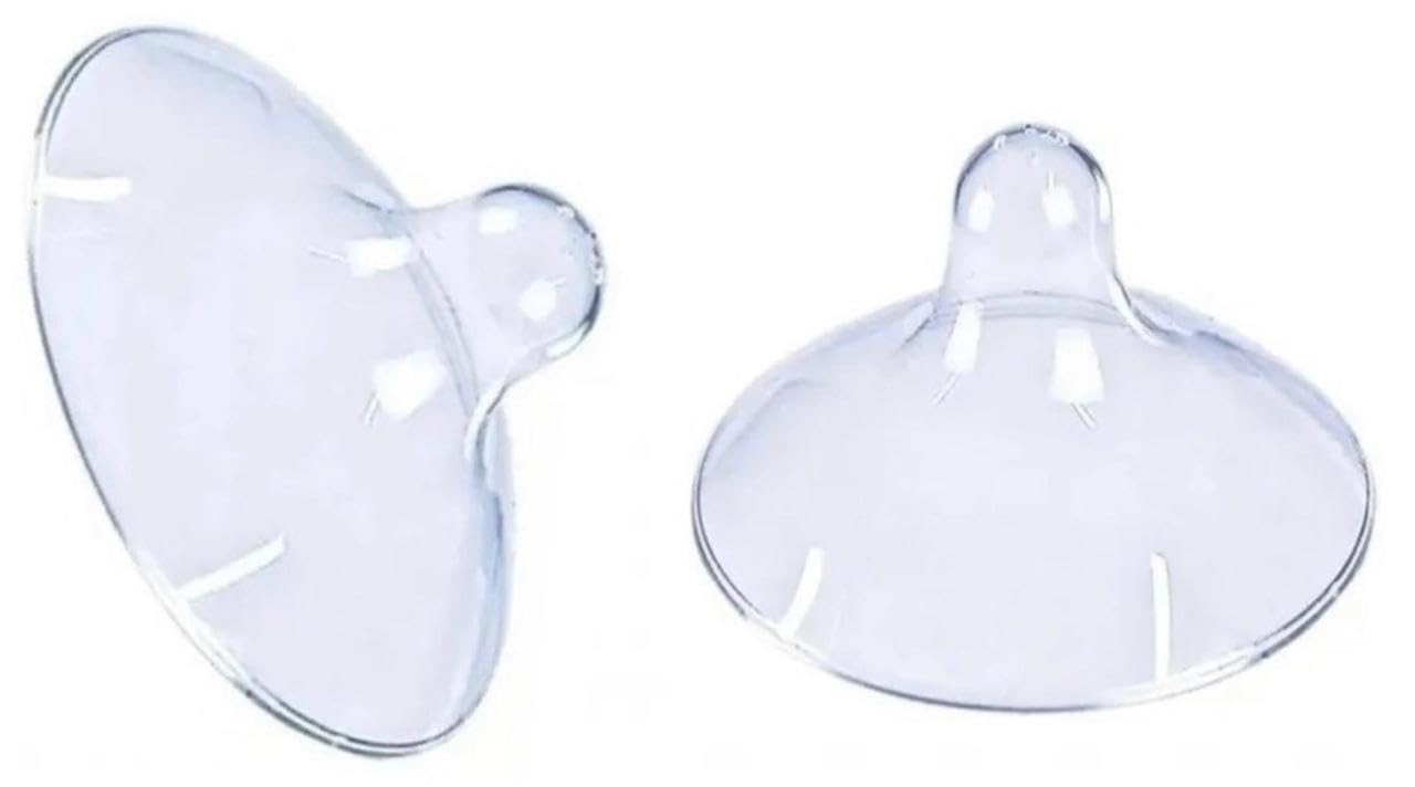 Protetores de Seios de Silicone para Amamentação – Conforto e Segurança em 2 Unidades