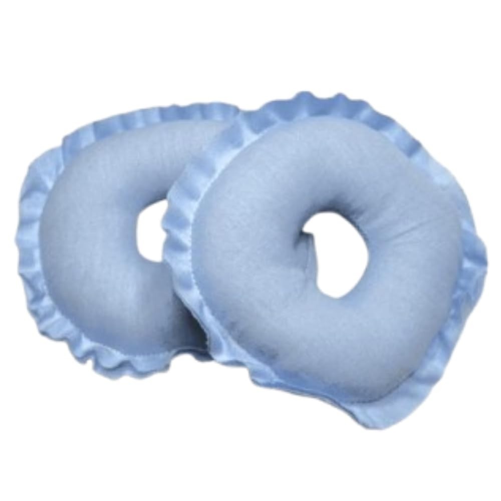 Conjunto de 2 Rosquinhas de Amamentação Lisa - Absorvente para Seio com Design Confortável