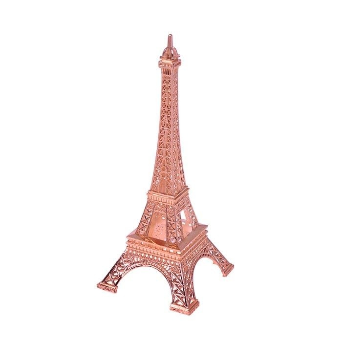 Torre Eiffel Decorativa Metálica 18cm - Presente Elegante para Amantes de Paris