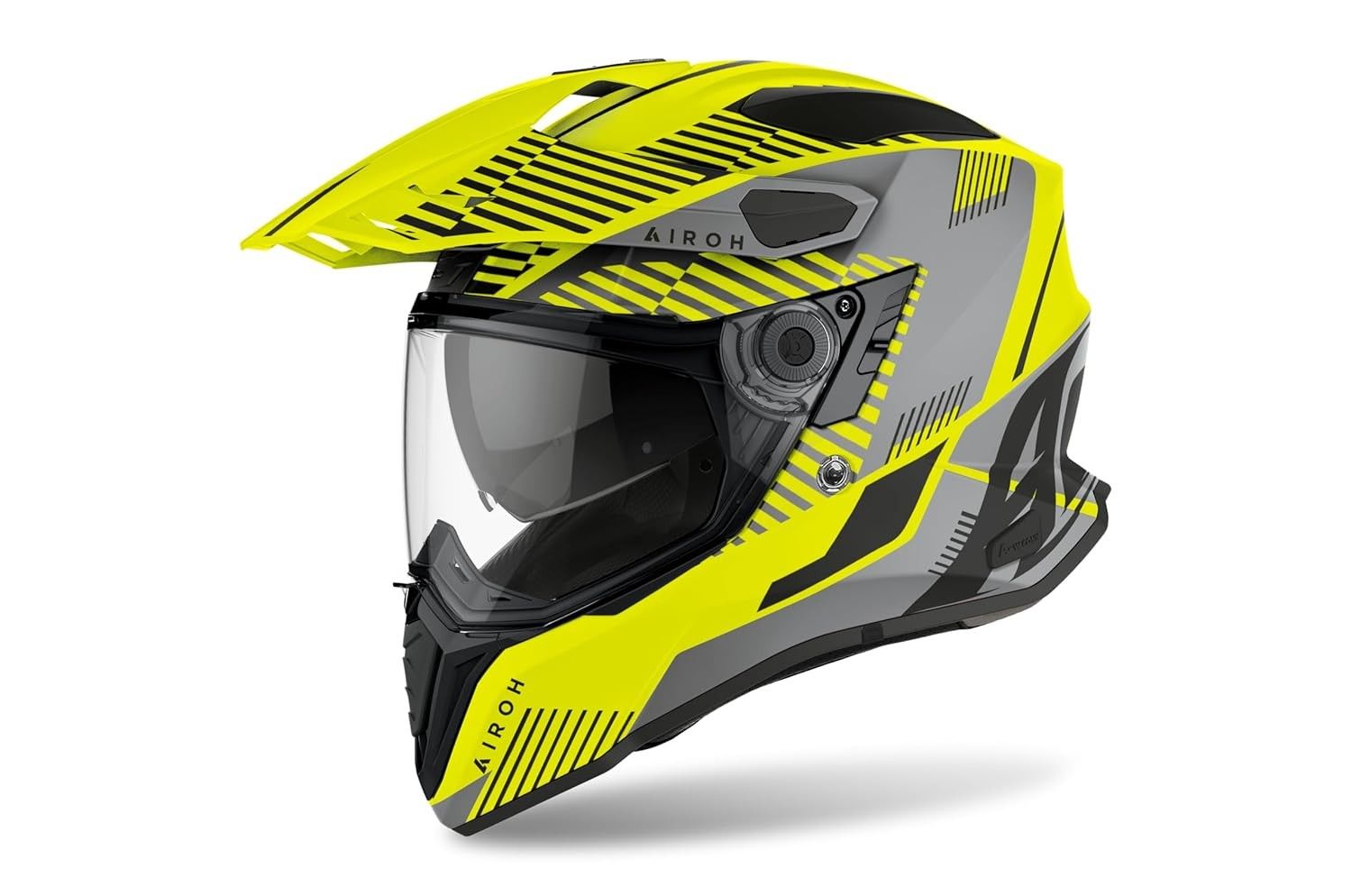Capacete Airoh Commander Boost Amarelo: Aventura e Segurança para sua Big Trail
