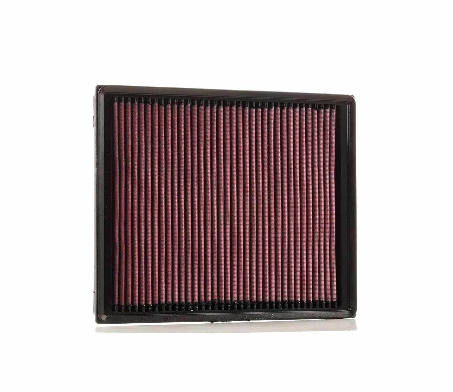 K&N Filtro de Ar Premium para Volkswagen Amarok (até 2021) - Aumento de Potência e Durabilidade Garantida