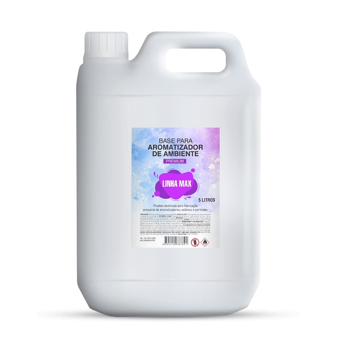 Base Pronta para Aromatizador de Ambiente Difusor - 5 Litros: Perfume Duradouro e Sofisticação