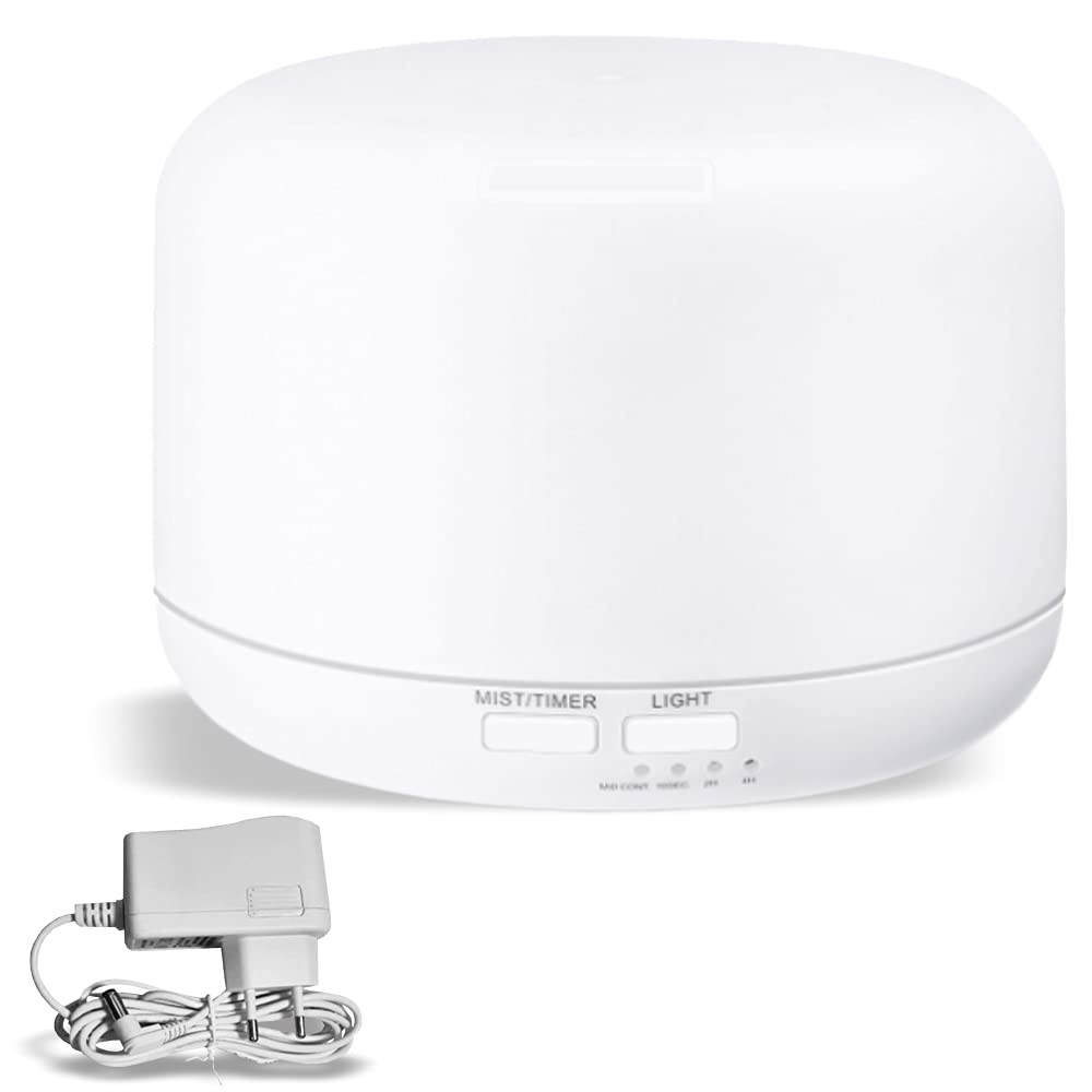 Difusor de Aroma com Vaporizador LED 4 em 1 - Umidificador Inteligente para Ambientes