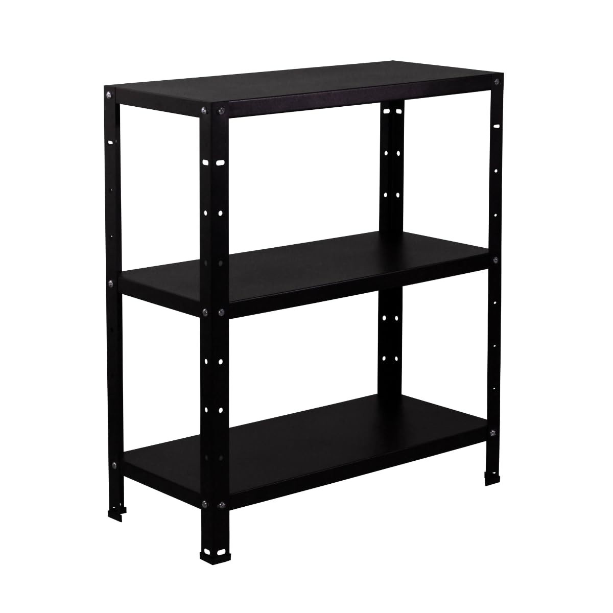 Estante de Aço 68cm com 3 Bandejas - Resistente e Moderna para Ambientes Variados