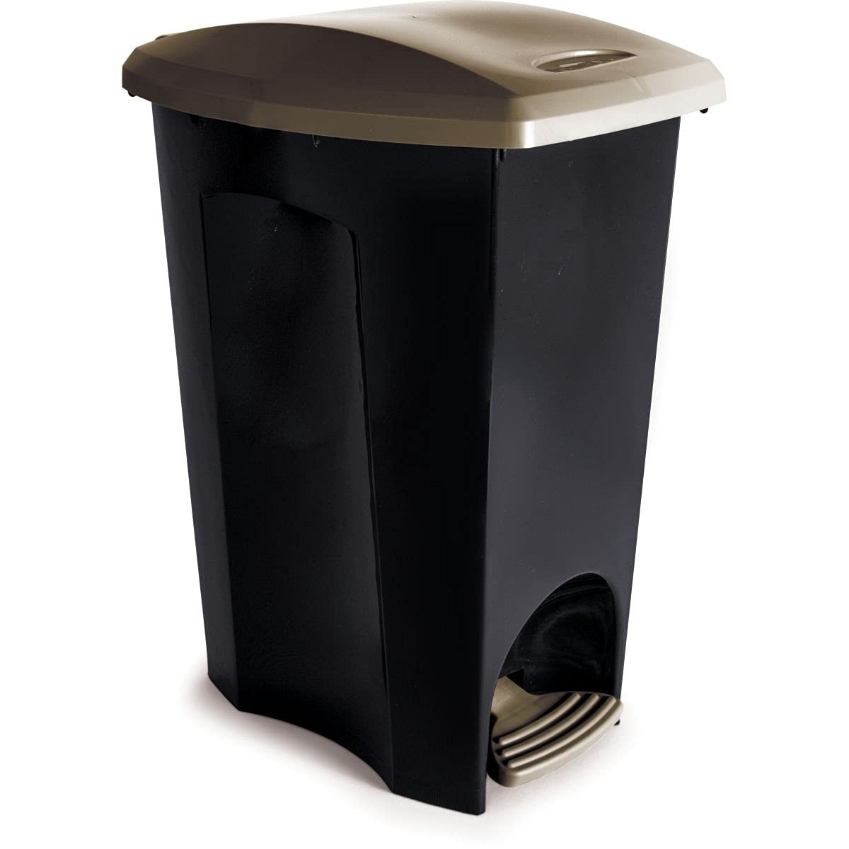 Lixeira com Pedal Plasútil 50L - Prática, Higiênica e Moderna para Ambientes Residenciais