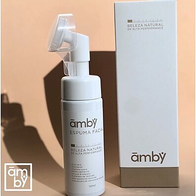 Amby: Espuma Facial para Pele Limpa e Hidratada