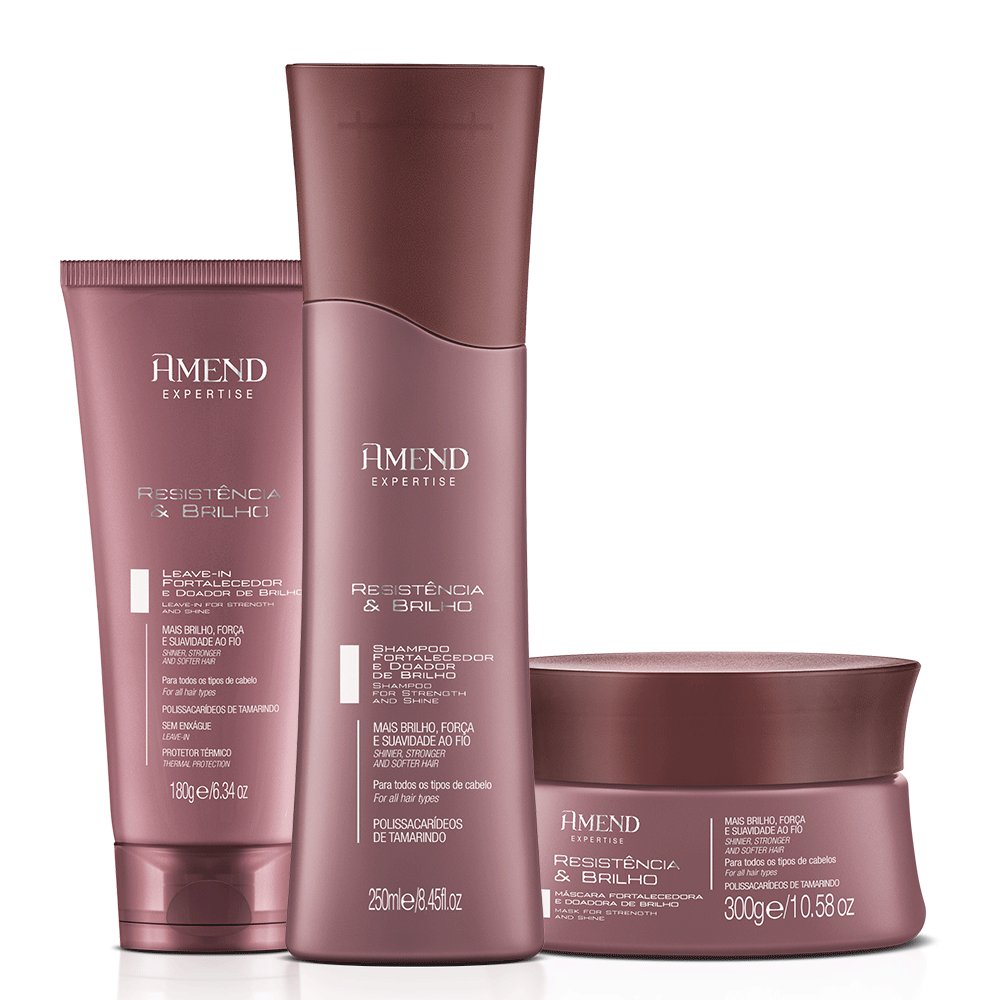 Amend Expertise: Kit Brilho e Resistência