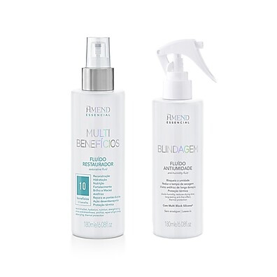 Amend Kit: Hidratação e Blindagem Antifrizz