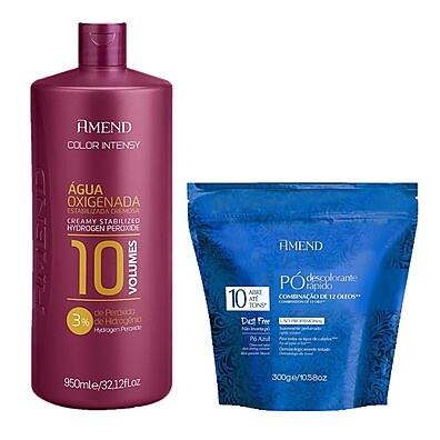 Amend Kit OX Color Intensy: Poder de Clareamento Profissional
