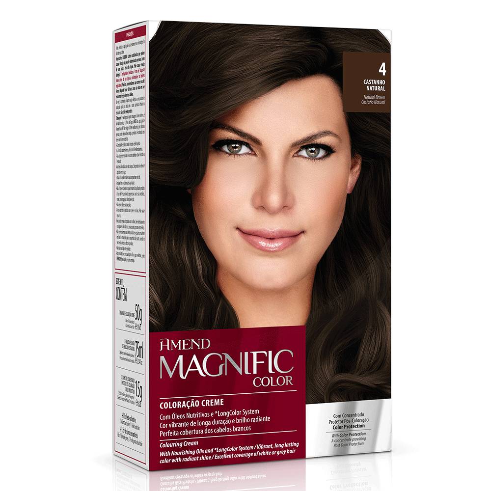 Amend Magnific Color 4.0: Castanho Natural Radiante