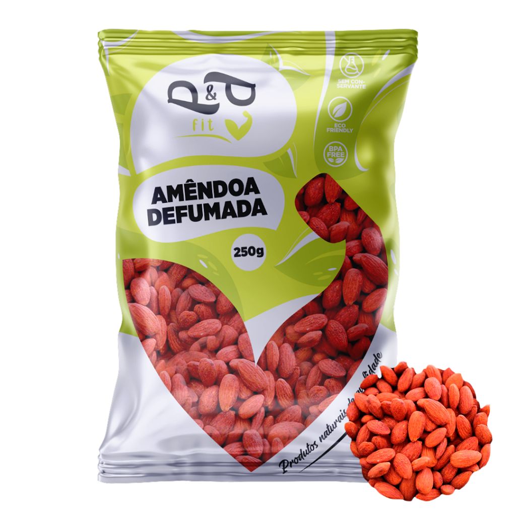 Amêndoa Defumada 250g: Sabor Único e Frescor!