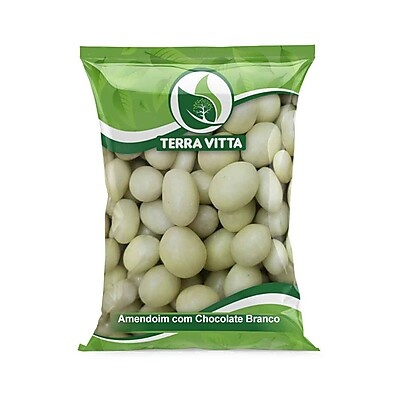 Amendoim com Chocolate Branco 500g: Combinação Irresistível