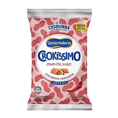 Amendoim Crokíssimo Pimenta Suave: Sabor e Crocância!