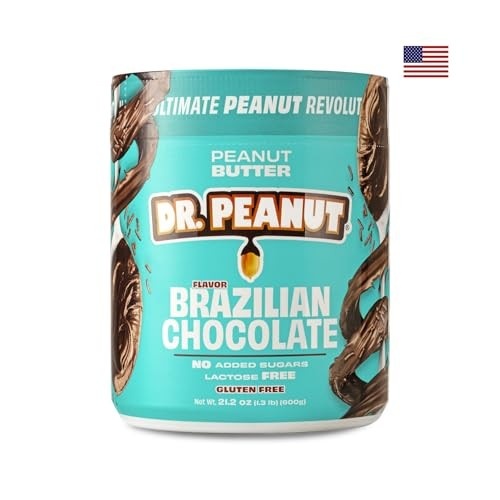 DR. Peanut Pasta de Amendoim Sabor Brigadeiro de Colher Pote 600G