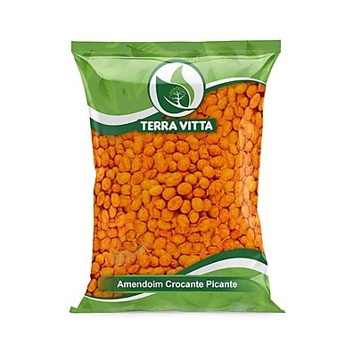 Amendoim Picante Crocante: Sabor Intenso em 1Kg!