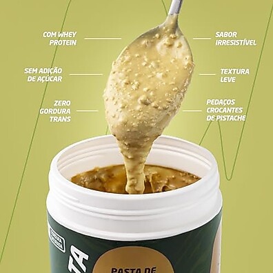 Nutrata Amendoim & Pistache Bacio di Latte 400g: Sabor Irresistível
