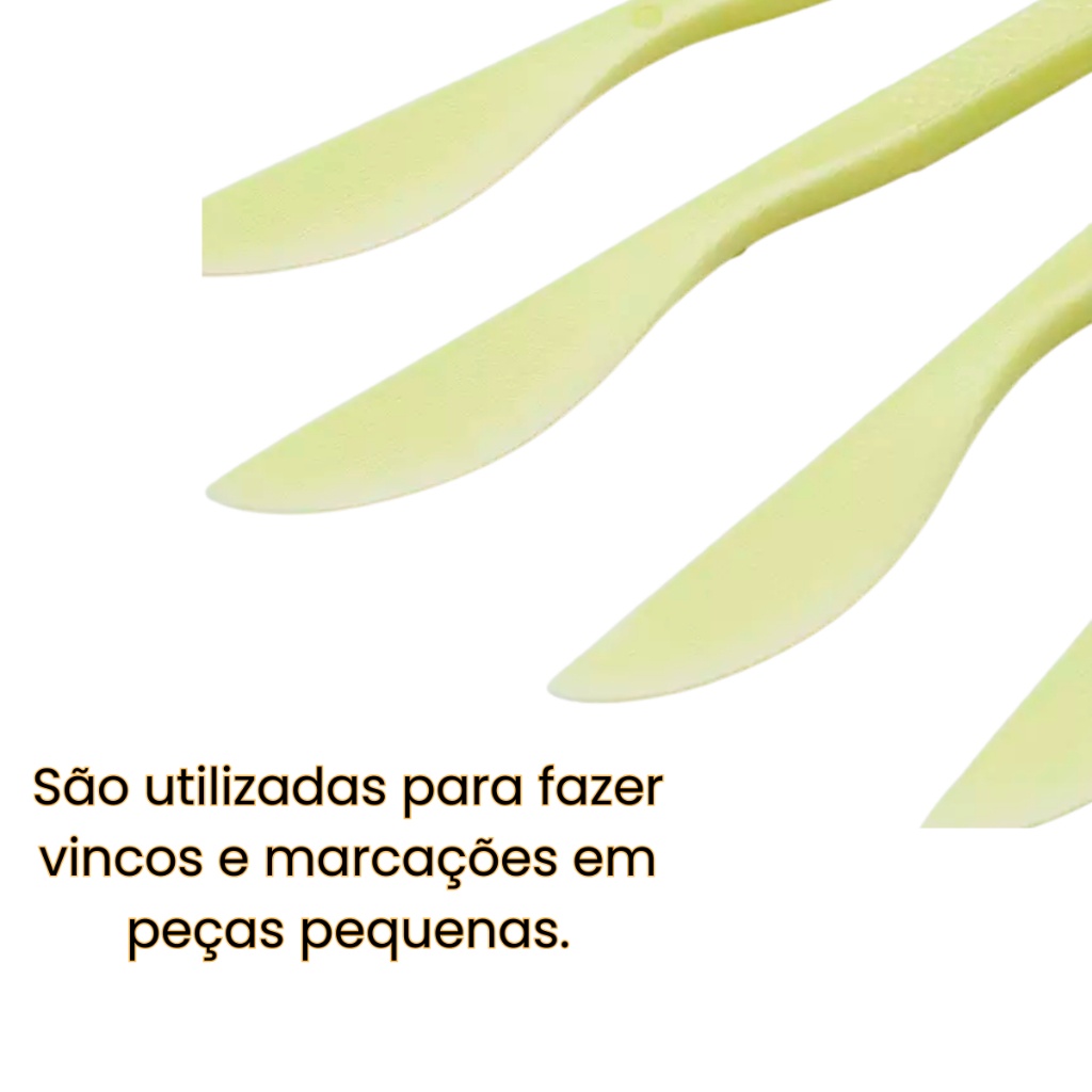 Estecas para Modelar: Kit 4pçs BlueStar - Biscuit & Pasta Americana