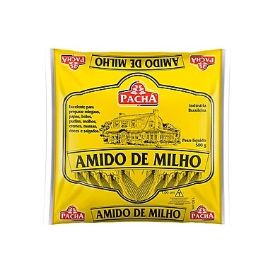 Amido de Milho Pachá 500g – Versatilidade na Cozinha
