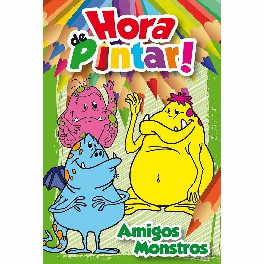 Amigos Monstros: Hora de Pintar e Soltar a Criatividade!