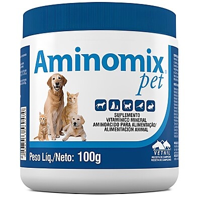 Aminomix Pet: Nutrição Completa para seu Pet!