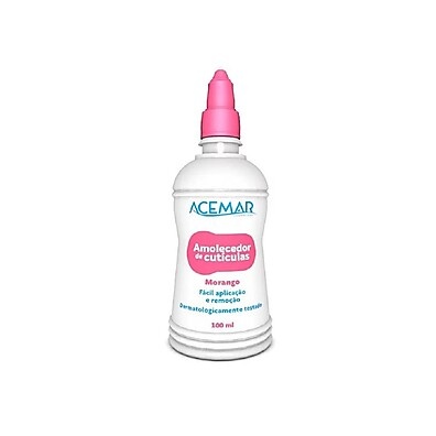 Amolecedor de Cutículas Acemar Morango: Unhas Impecáveis!