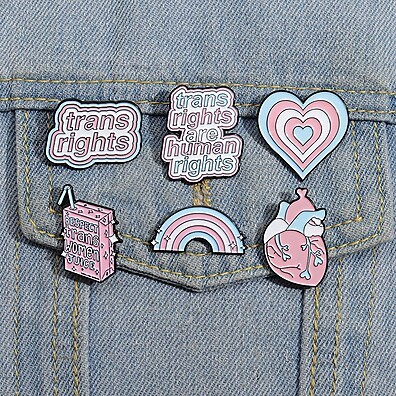 Broches de Esmalte LGBTQIA+: Celebre o Amor!