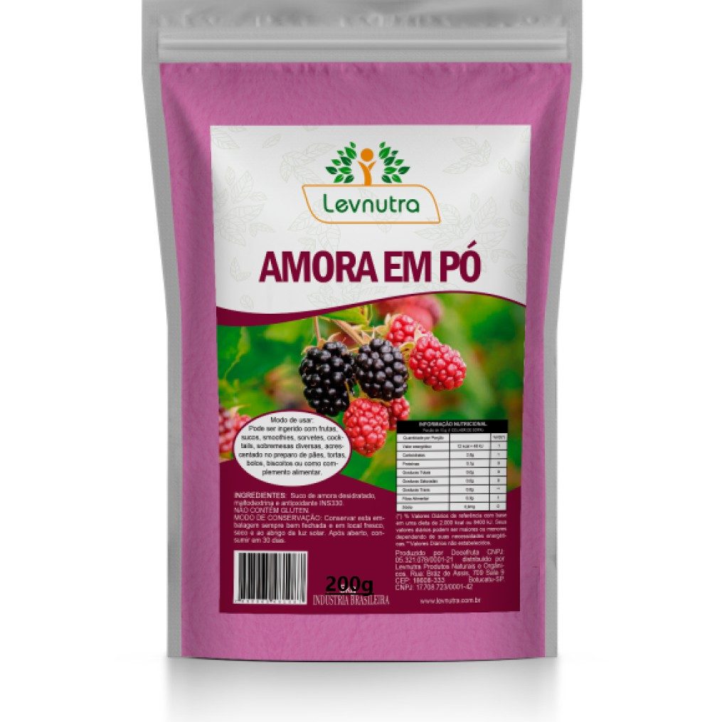 Amora em Pó 200g: Seu Aliado Natural para Saúde e Bem-Estar