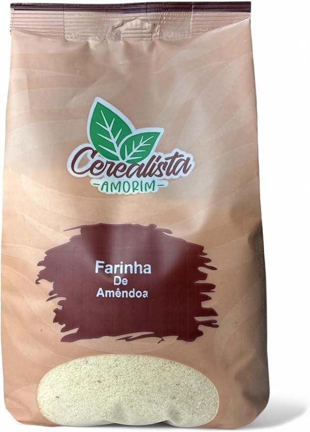 Farinha de Amêndoa 500g Cerealista Amorim