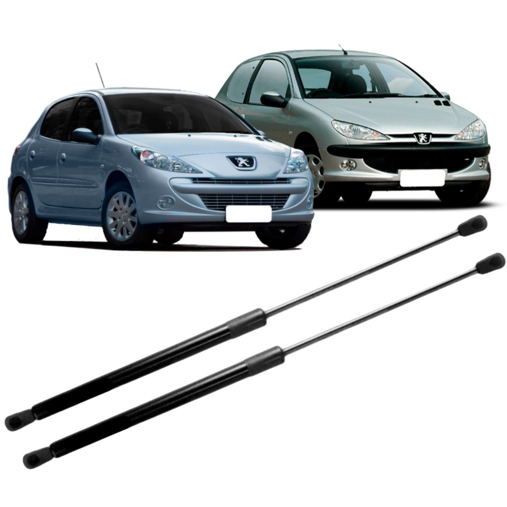Amortecedor a Gás para Porta-Malas Peugeot 206 SW e 207 SW – Alta Qualidade
