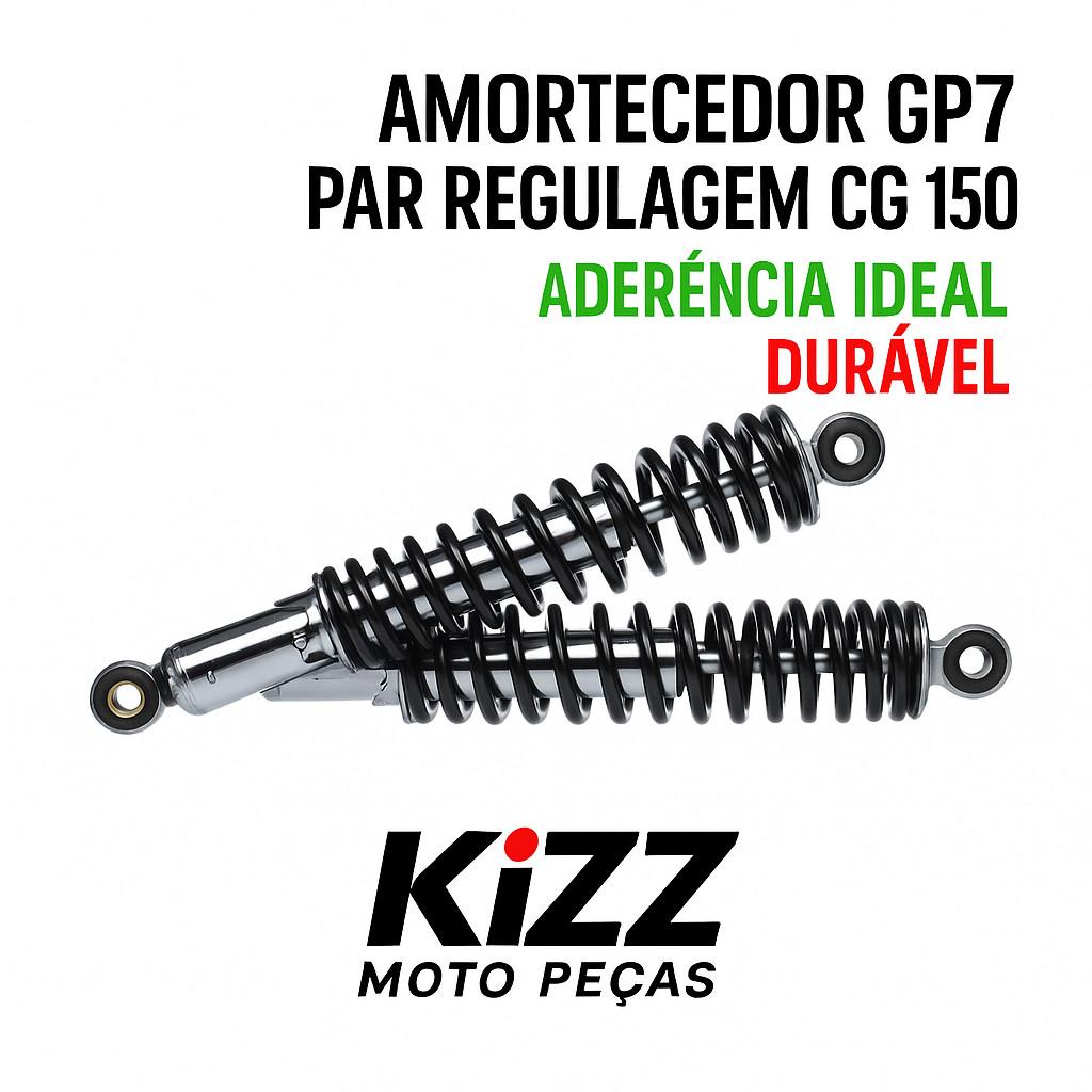 Amortecedor CG 150 GP7: Aderência e Conforto!