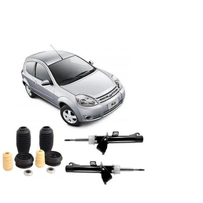 Amortecedor Dianteiro Ka 08-12: Kit Completo!