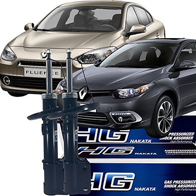 Amortecedor Fluence: Kit Original Nakata 🚗