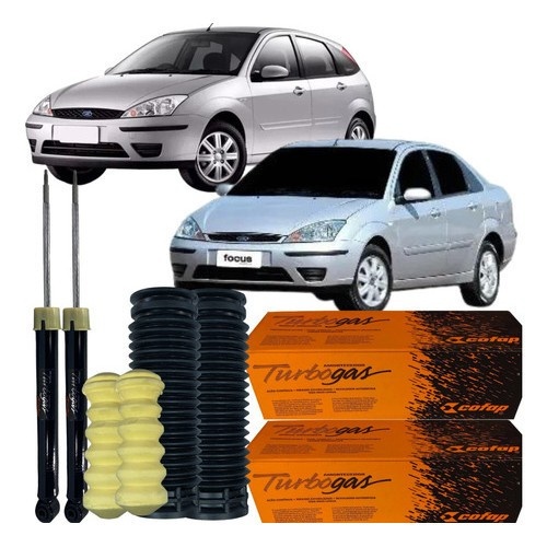 Amortecedor Traseiro Focus: Kit Completo e Original