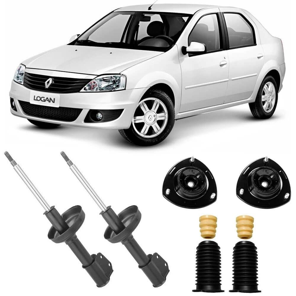 Amortecedores Dianteiros Logan 2007-2013 Nakata: Kit Completo