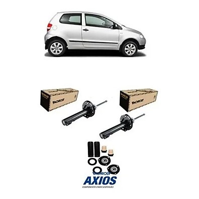 Amortecedores Fox 2009: Kit Dianteiro Monroe + Axios