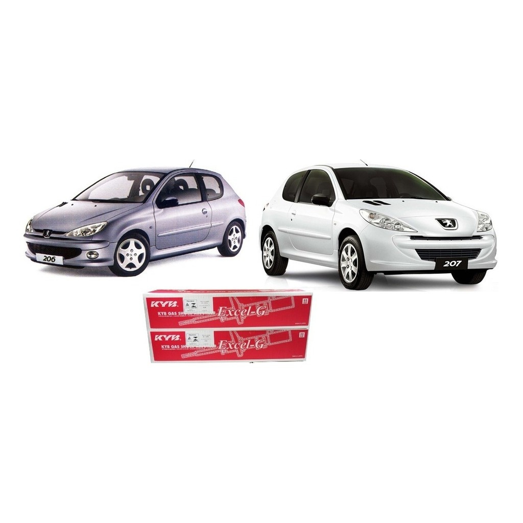 Amortecedores Kayaba Peugeot 206: Conforto e Segurança