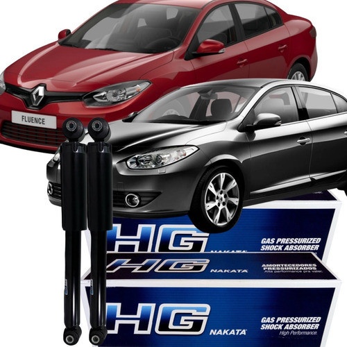 Amortecedores Nakata Fluence 1.6: Conforto e Segurança