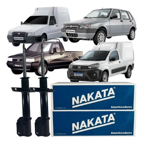 Amortecedores Nakata: Uno, Fiorino e Mais!