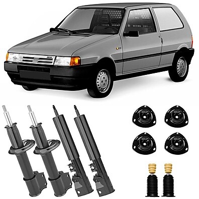 Amortecedores Uno: Kit Completo e Durabilidade!