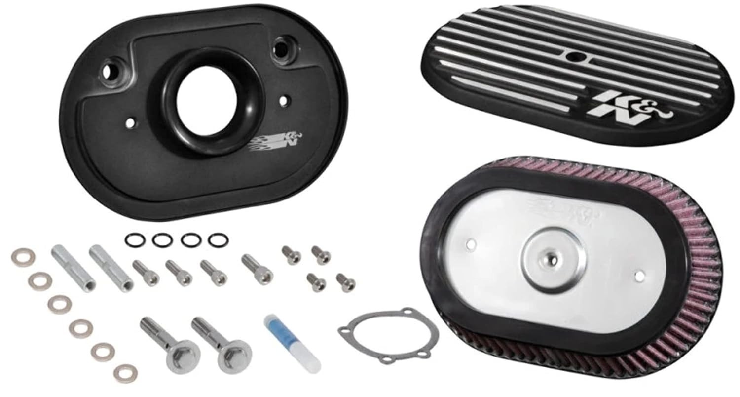 Sistema de Admissão de Ar Frio K&N para Harley Davidson 2001-2017: Potência e Desempenho Ampliados