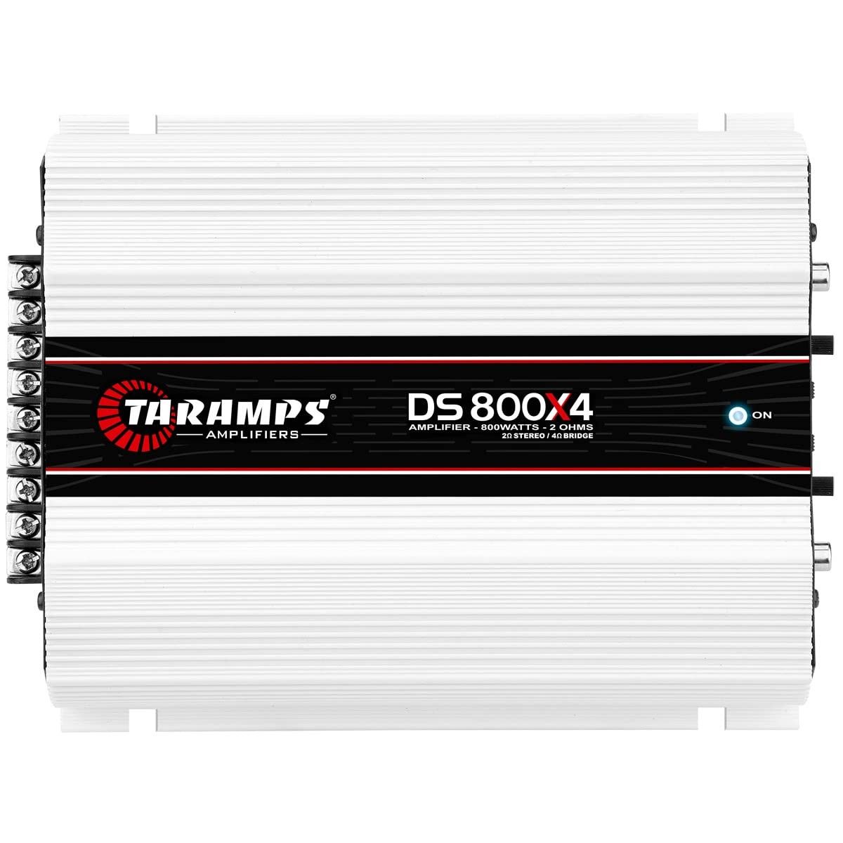 Amplificador Taramps DS 800x4 2 Ohm: Potência e Versatilidade para seu Som Automotivo