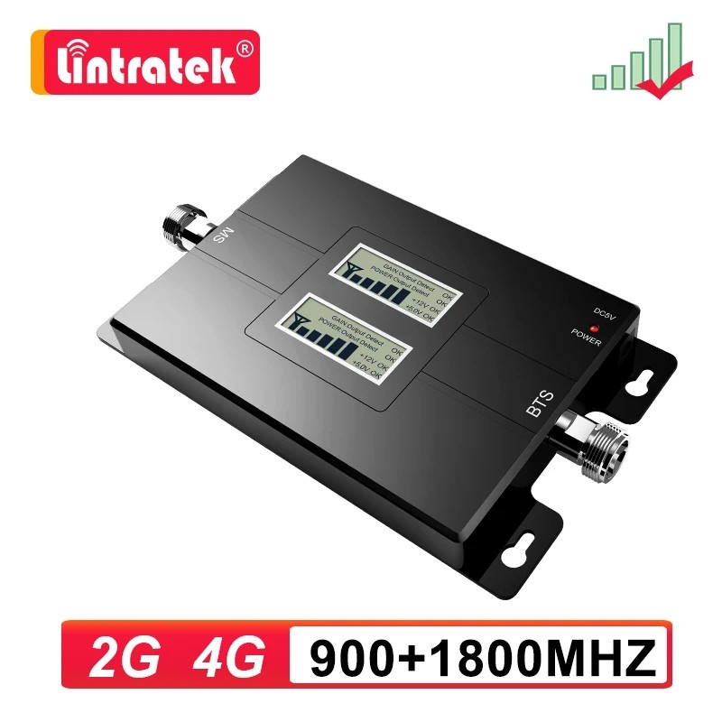 Amplificador de Sinal Celular 2G/4G Lintratek KW17L-GD