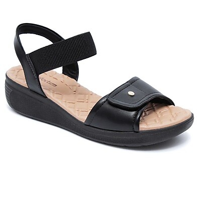 Anabela Comfortflex: Conforto e Estilo em Preto
