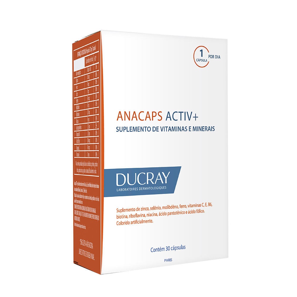 Anacaps Activ+: Cabelo e Unha Fortes!