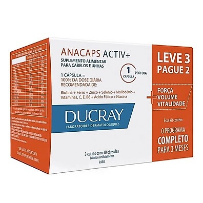 Anacaps Activ: Fortaleça Cabelos e Unhas!