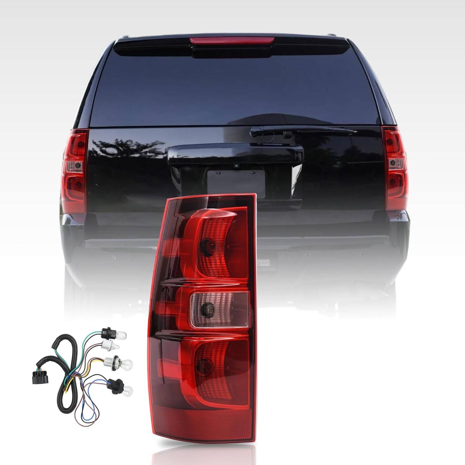 Luz Traseira Chevy Suburban/Tahoe 2007-2014 - Estilo Fábrica, Plug and Play
