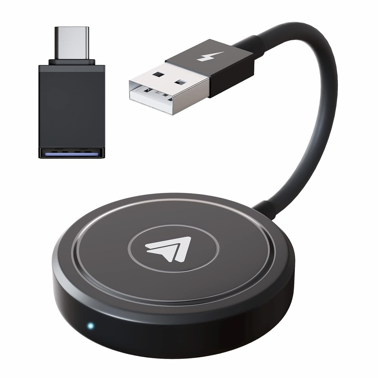 OMNET Adaptador Android Auto Sem Fio: Liberdade e Conectividade Instantânea no Seu Carro
